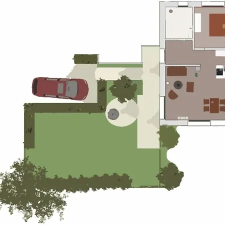 In With Swimming Pool بيت للعطل
